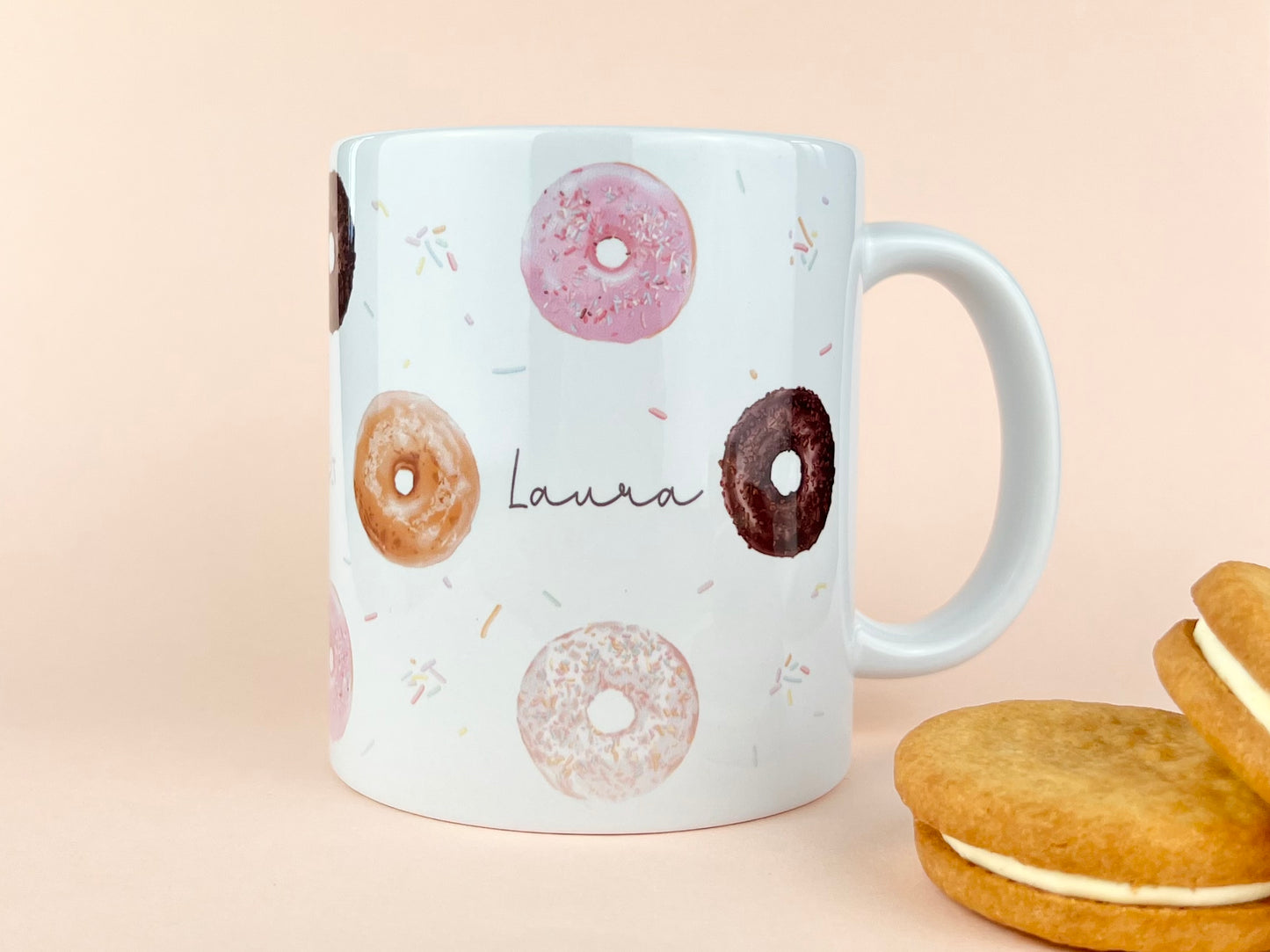 Donuts Personalised Mug