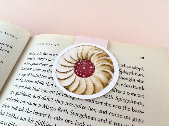 Jam Biscuit Magnetic Bookmark