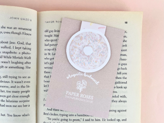 Iced Donut Magnetic Bookmark