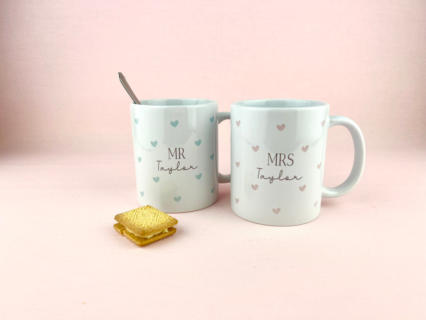 Mr & Mrs Personalised Mugs
