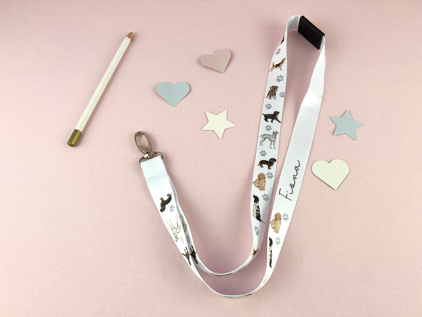 Dogs Personalised Lanyard