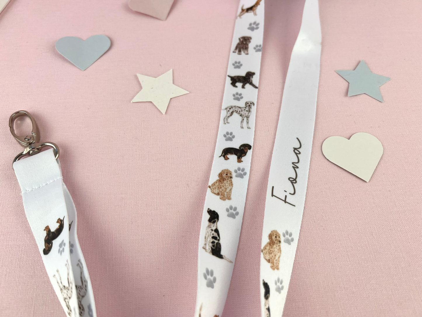 Dogs Personalised Lanyard