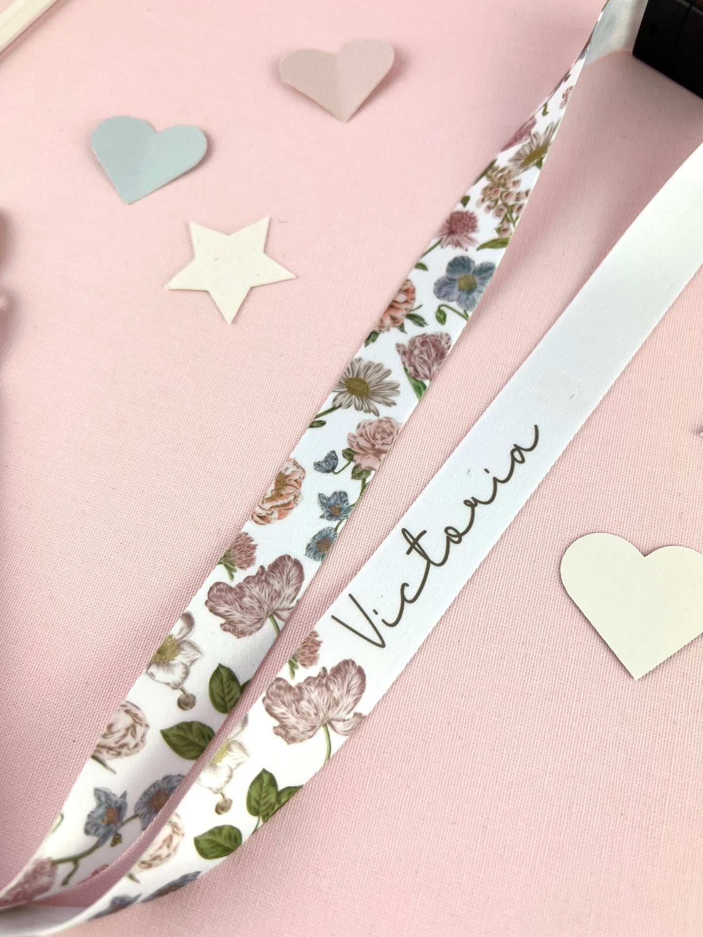 Wildflower Personalised Lanyard