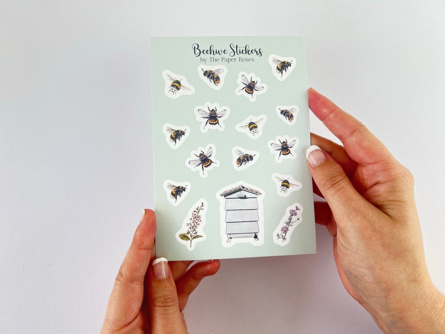 Bees Mini Planner Stickers