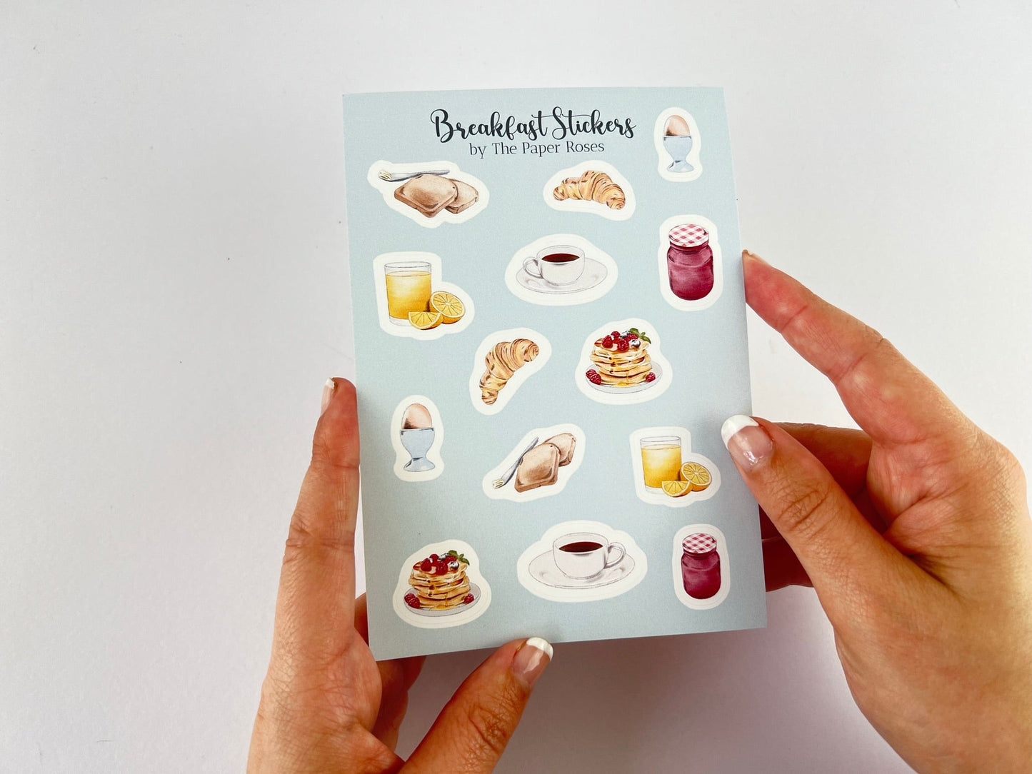 Breakfast Brunch Mini Planner Stickers