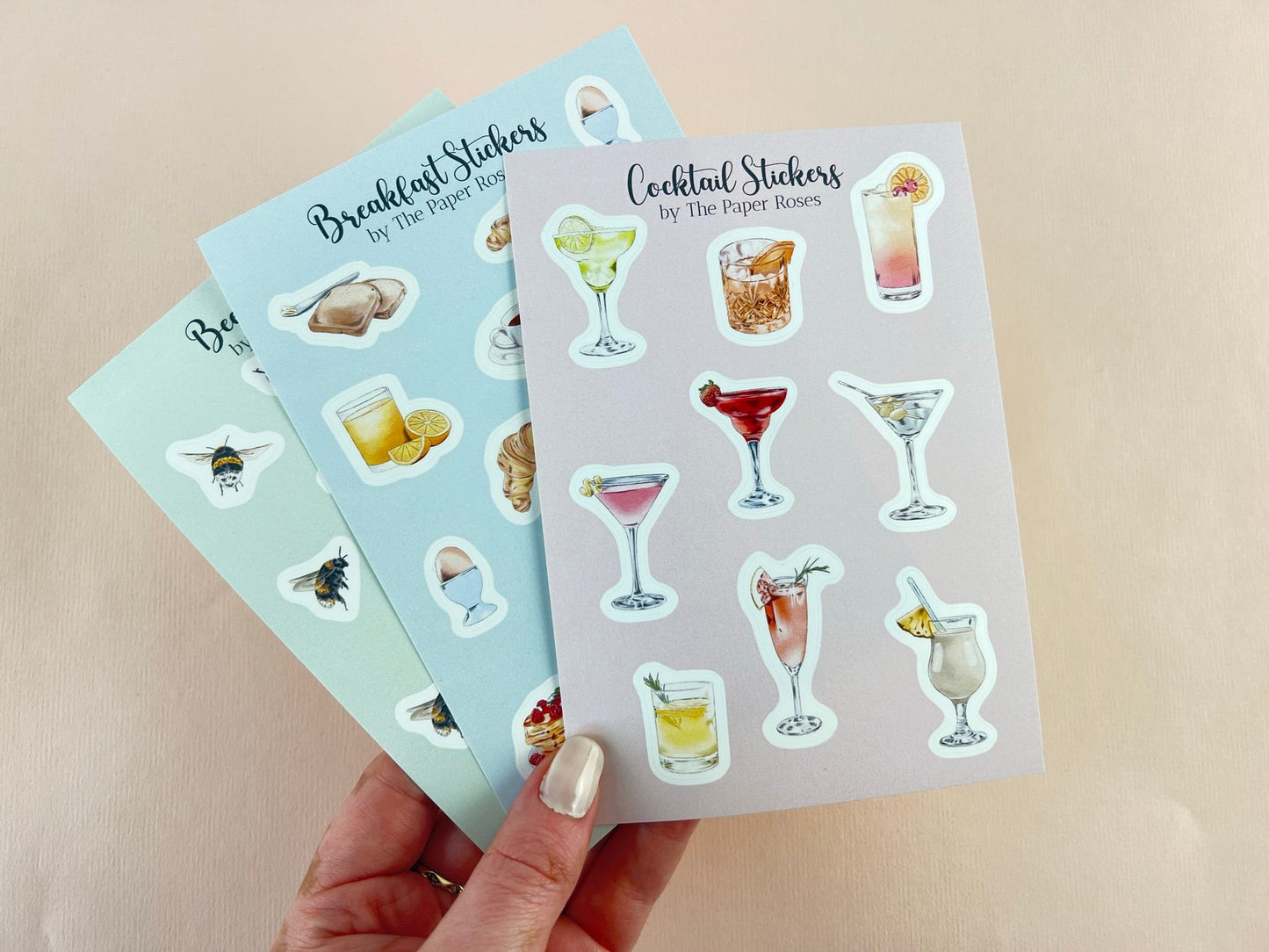 Breakfast Brunch Mini Planner Stickers