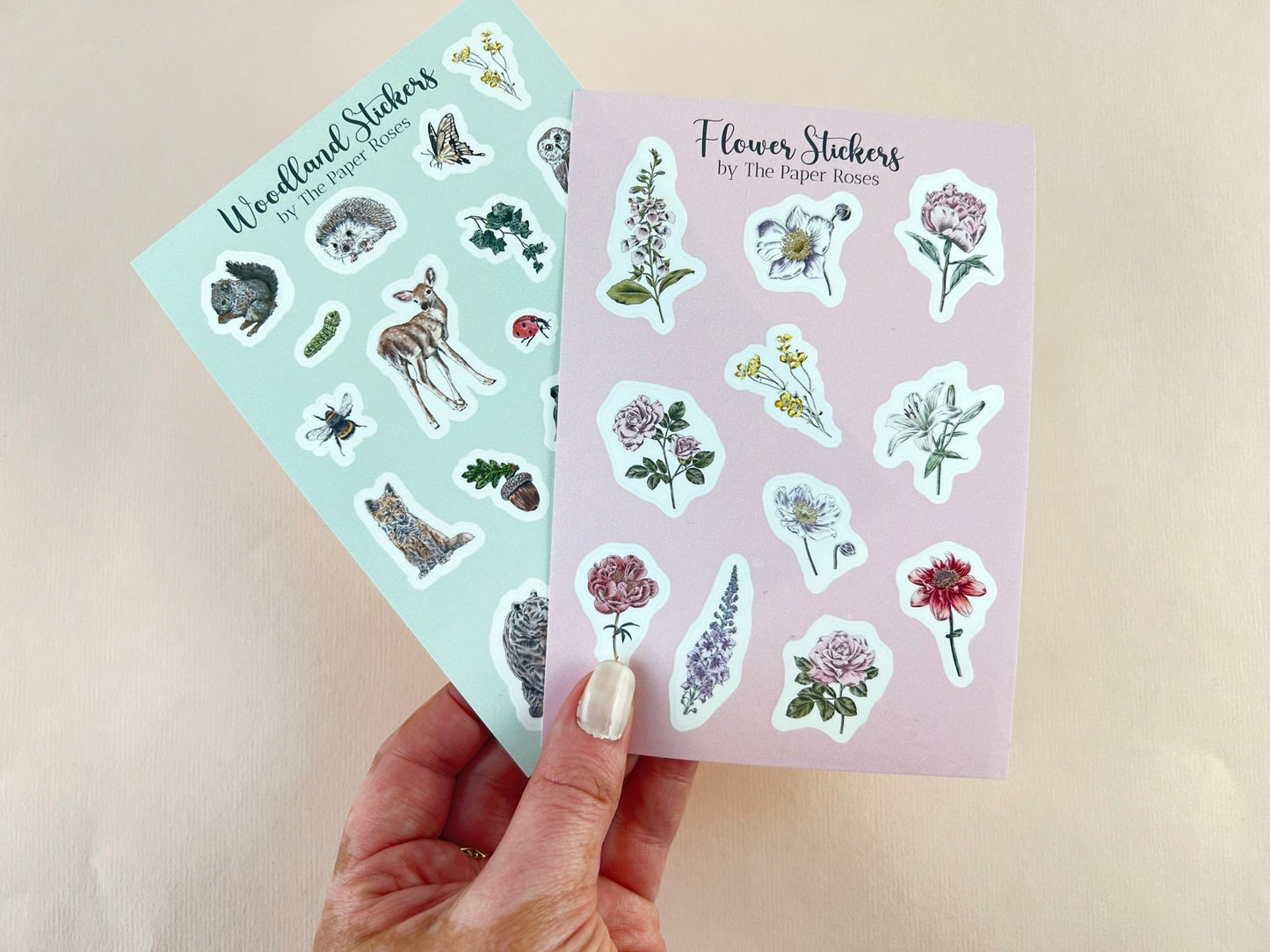 Woodland Mini Planner Stickers