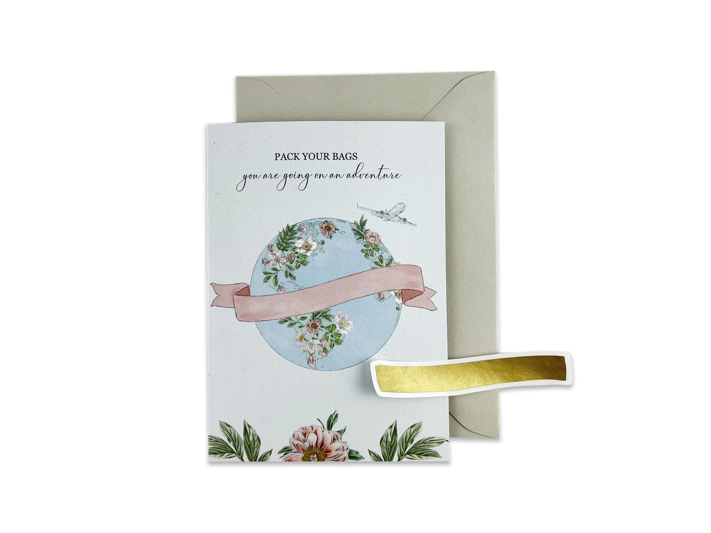 Pack Your Bags Scratch Reveal Card