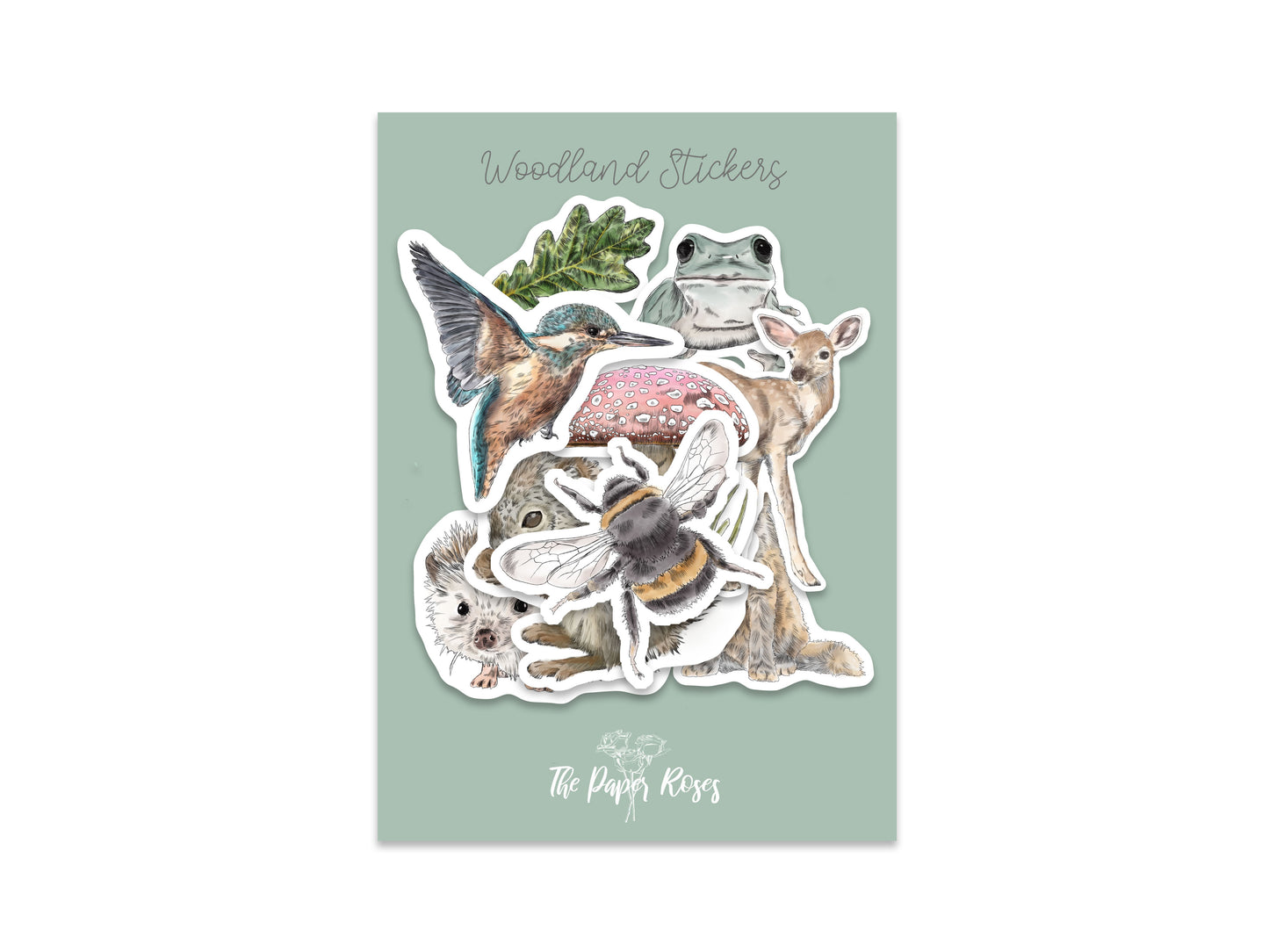 Woodland Stickers Large