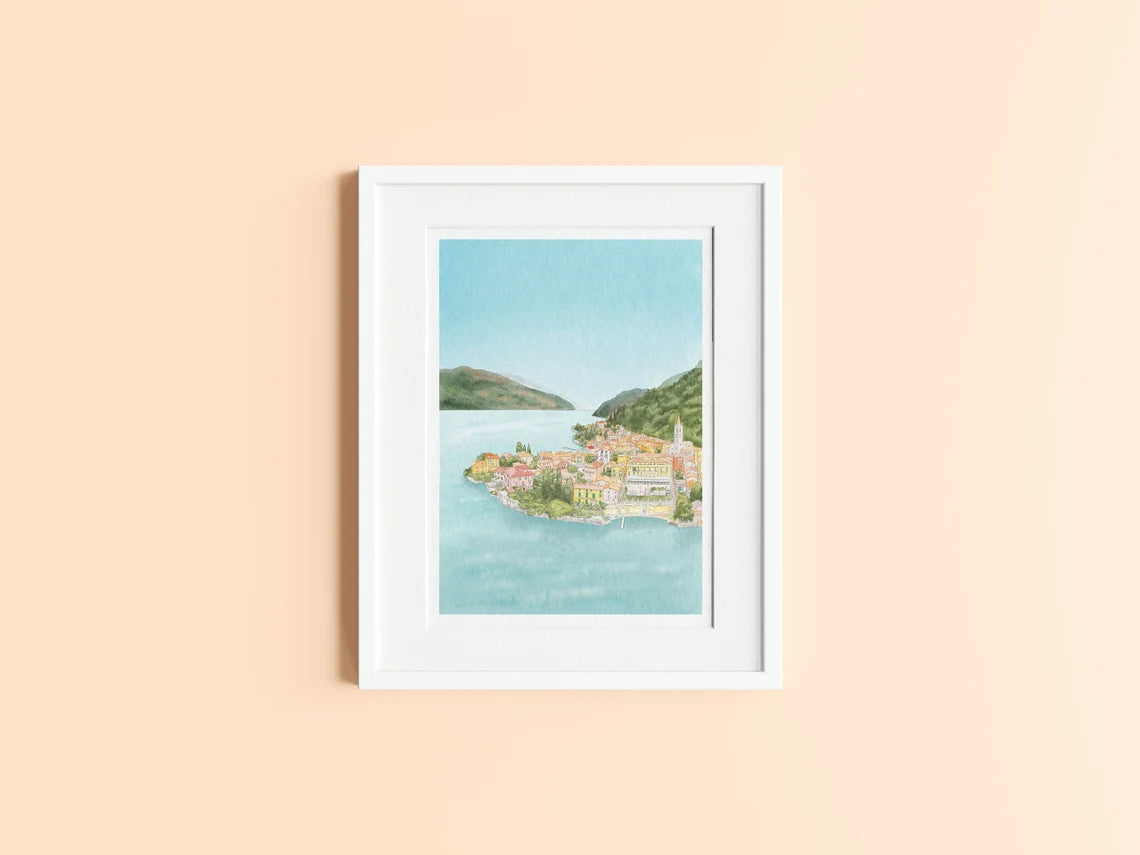 Lake Como Print