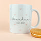 Personalised Grandma & Grandad Mugs