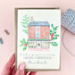 Christmas Book Shop Personalised Card