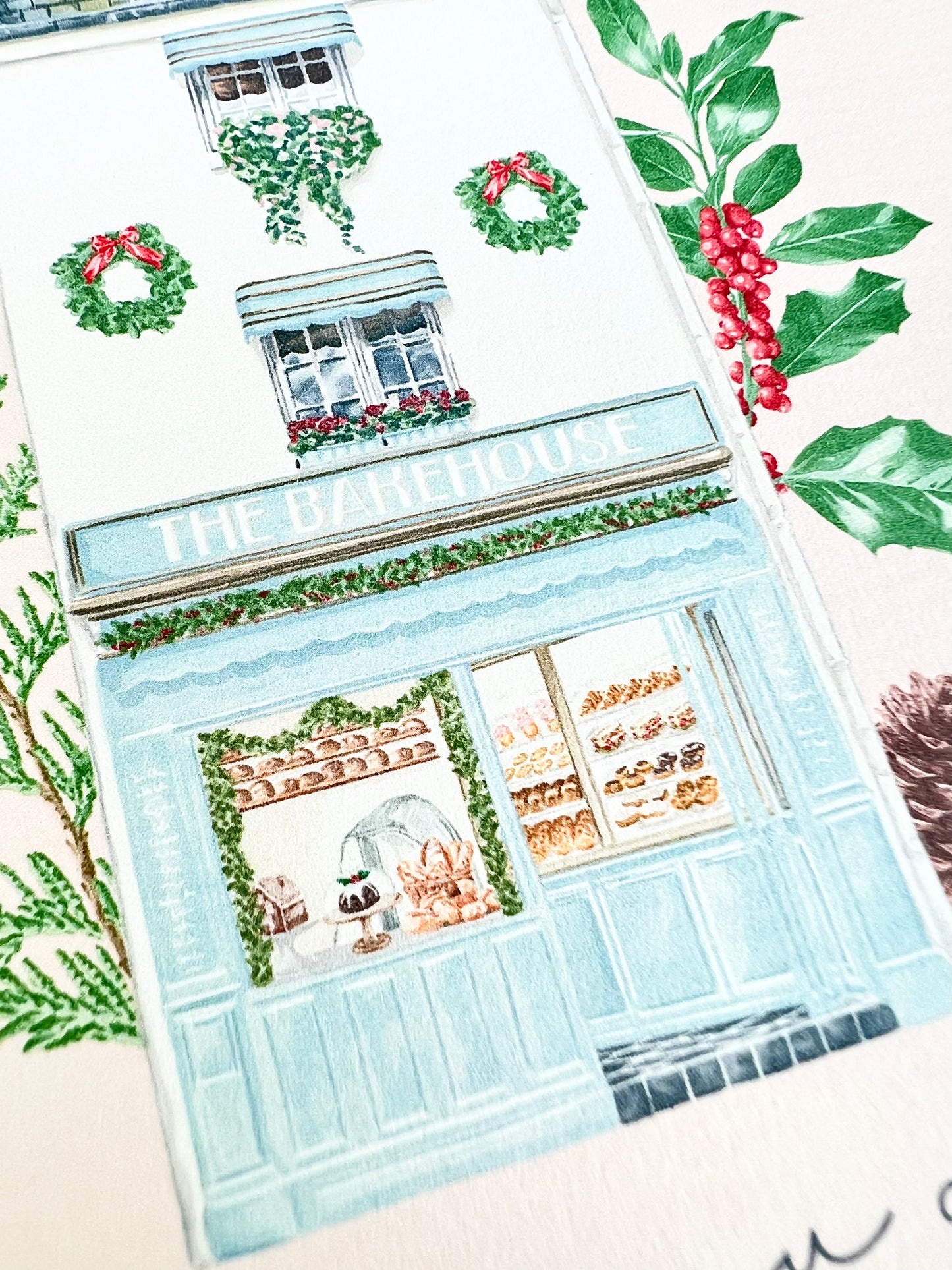 Christmas Bakery Personalised Card