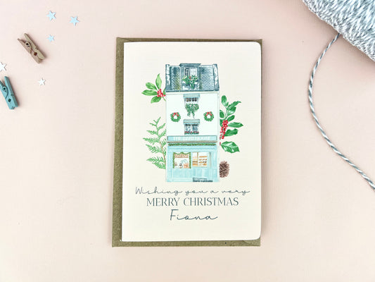 Christmas Bakery Personalised Card