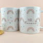 Rainbow Mr and Mrs Wedding Mugs