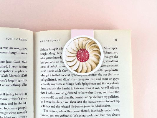 Jam Biscuit Magnetic Bookmark