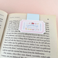 Sweets Book Club Ticket Magnetic Bookmark