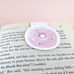 Pink Iced Donut Magnetic Bookmark