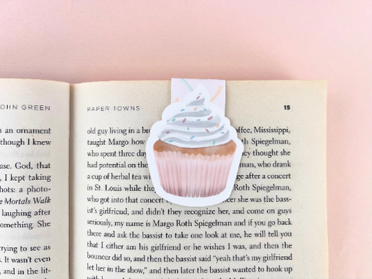 Cupcake Magnetic Bookmark