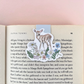 Floral Deer Magnetic Bookmark