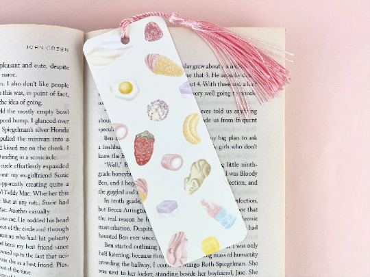 Sweets Bookmark with Tassel