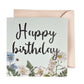 Wildflower Happy Birthday Papercut Card