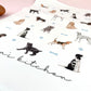 Dogs Personalised Tea Towel