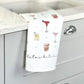Cocktail Personalised Tea Towel