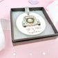Personalised Wedding Car Ceramic Ornament