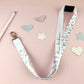 Love Hearts Personalised Lanyard