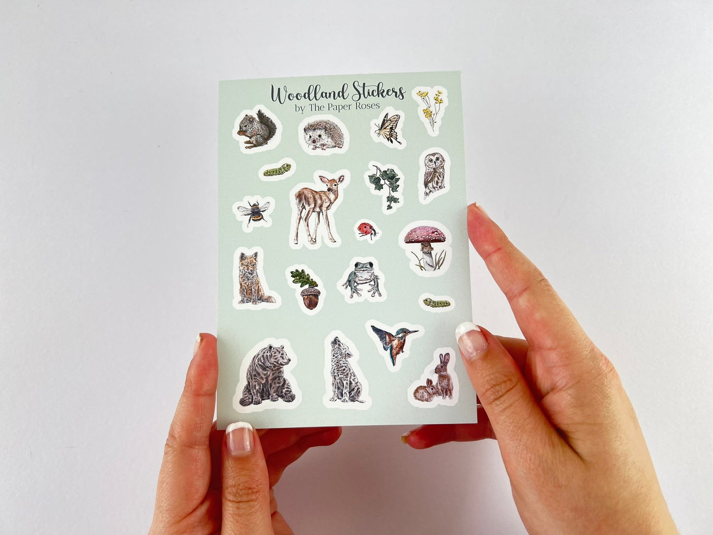 Woodland Mini Planner Stickers