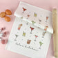 Cocktail Personalised Tea Towel