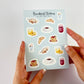 Breakfast Brunch Mini Planner Stickers