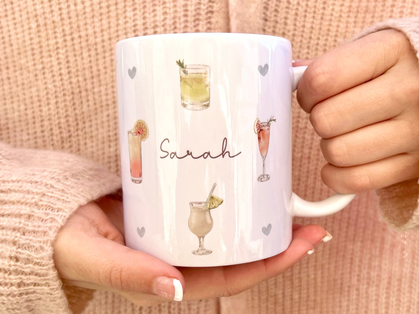 Cocktails Personalised Mug