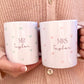 Mr & Mrs Personalised Mugs