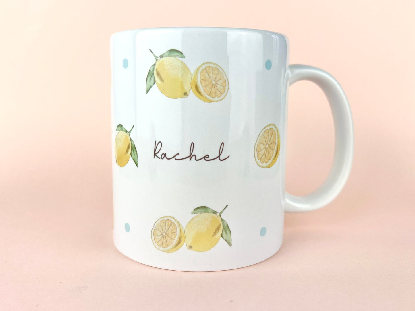 Lemons Personalised Mug