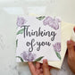 Parrot Tulip Thinking of You Papercut Card