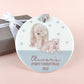Personalised Name Polar Bears Bauble