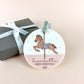 Personalised Name Carousel Horse Bauble