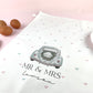Mr and Mrs Personalised Tea Towel