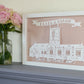 Custom Venue Portrait Art Framed