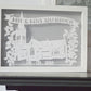 Custom Venue Portrait Art Framed