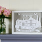 Custom Venue Portrait Art Framed
