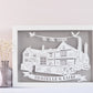 Custom Venue Portrait Art Framed