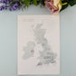Literary Locations Map Print