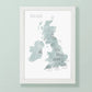 Literary Locations Map Print
