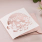 Wildflower Name Papercut Card
