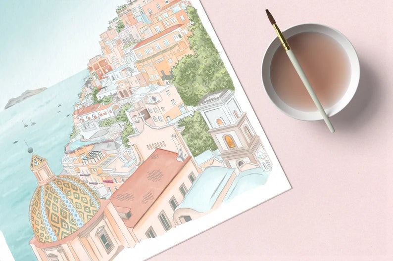 Amalfi Coast Print