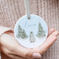 Personalised Name Penguin Bauble