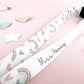 Rainbow Love Hearts Personalised Lanyard